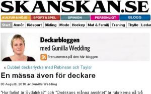 Gunilla Wedding är ledamot av Deckarakademin